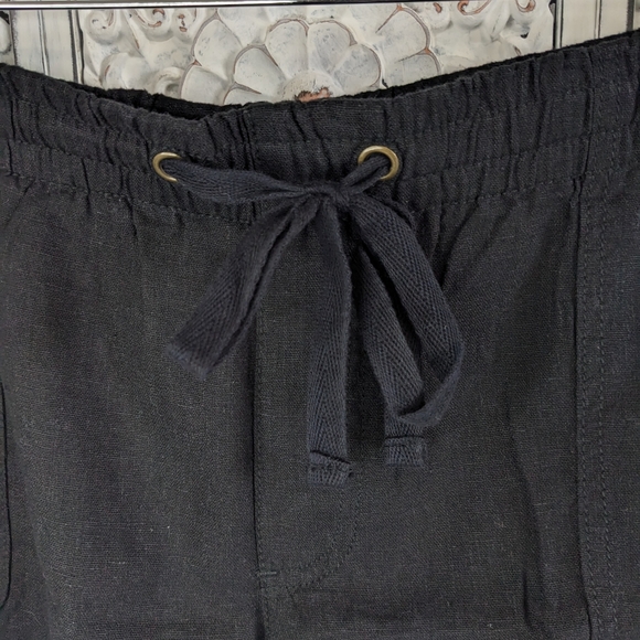REITMANS Linen blend Black Shorts - Picture 11 of 12